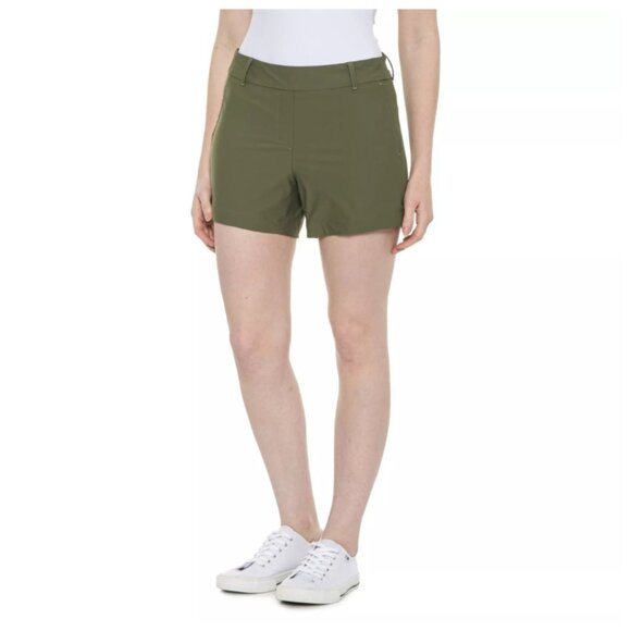 Spanx NWT Women's Canopy (Green) SUNSHINE Athletic Shorts, Size XLarge - Picture 1 of 7